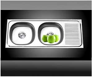 Bồn rửa chén 2 hộc 1 cánh AS2-1 bon-rua-chen-2-hoc-1-canh-as2-1