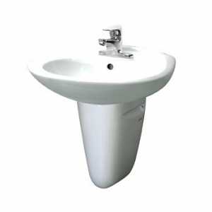 lavabo-treo-tuong-inax-kem-chan-ngan-l-284v-l-284vc